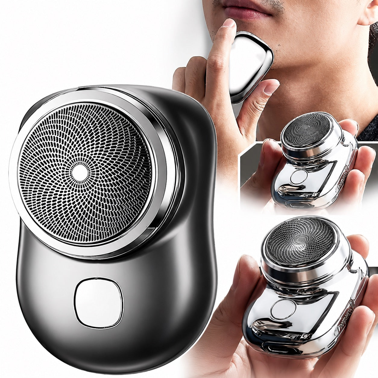 Portable Mini Electric Shaver for Men